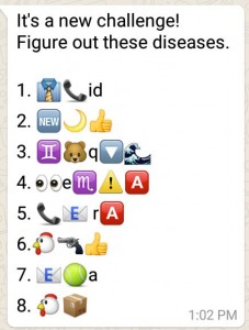 Figure out these diseases It's a new challenge! 