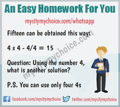 An Easy Homework For You - Whatsapp Puzzle