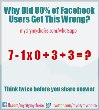Why Did 80% of Facebook Users Get This Wrong? - Whatsapp Puzzle