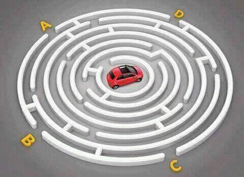 Can you help the car to find out exit point?