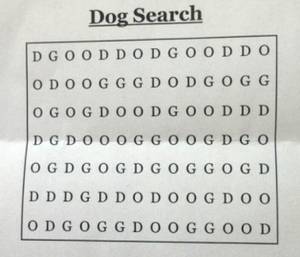 Dog Search Puzzle answer