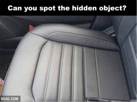 Can you spot the hidden object? 