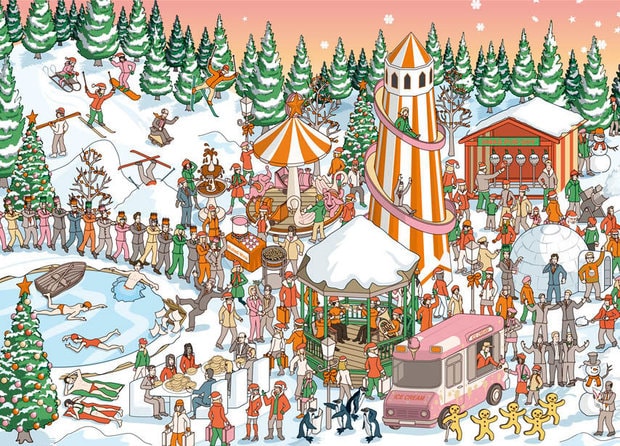 Can You Find The Hidden Santa Claus In This Image answer