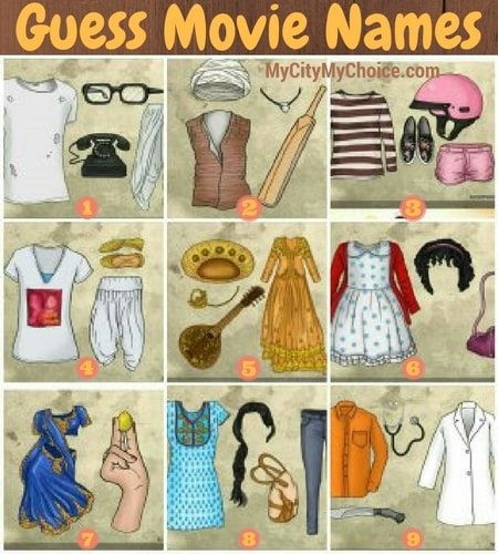 Can you guess these 9 movie names from clothes?