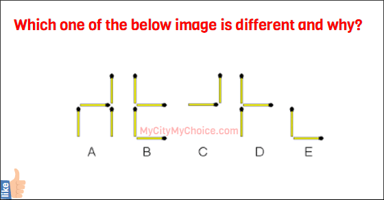 Which one of the below image is different and why?