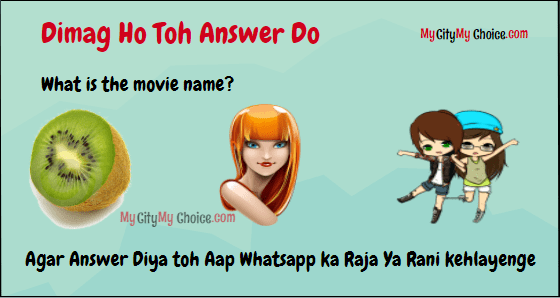 Dimag ho to answer do whatsapp puzzle