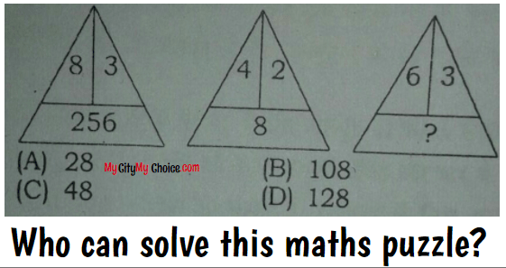 Who can solve this maths puzzle?