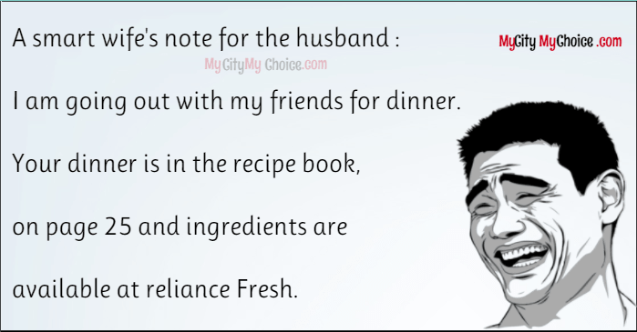 Husband wife jokes